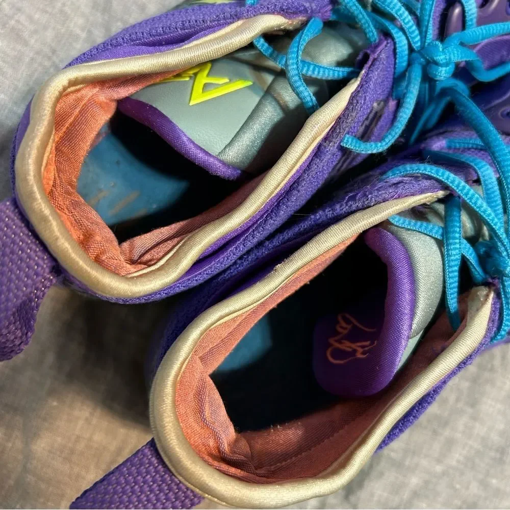 Nike Zoom PG2 Mamba Mentality Purple Venom Athletic Sneakers Size 13 Basketball